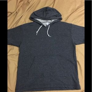 American Apparel Men's Sleeveless Hoodie Large